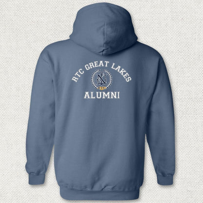 NavyHumor Hoodie Heather Navy / S RTC Great Lakes Alumni Hoodie