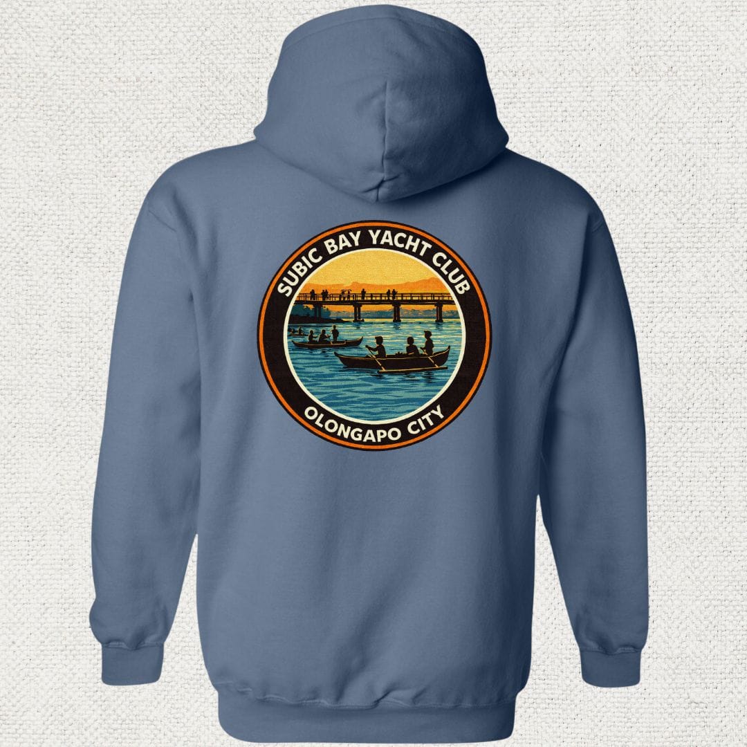 NavyHumor Hoodie Heather Navy / S Subic Bay Yacht Club Hoodie