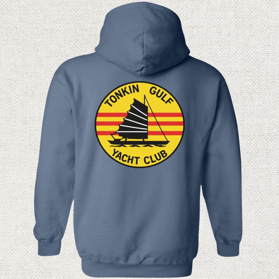 NavyHumor Hoodie Heather Navy / S Tonkin Gulf Yacht Club Hoodie