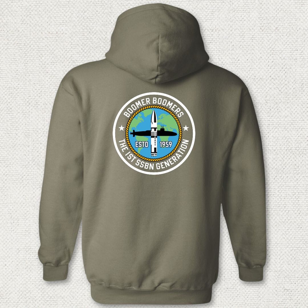 NavyHumor Hoodie Military Green / S Boomer Boomers Hoodie