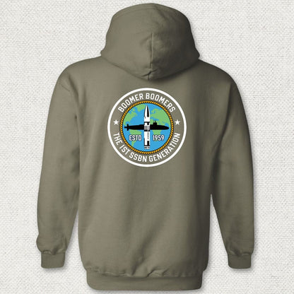 NavyHumor Hoodie Military Green / S Boomer Boomers Hoodie