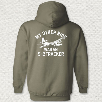 NavyHumor Hoodie Military Green / S My Other Ride Was A S-2 Tracker (Boom) Hoodie