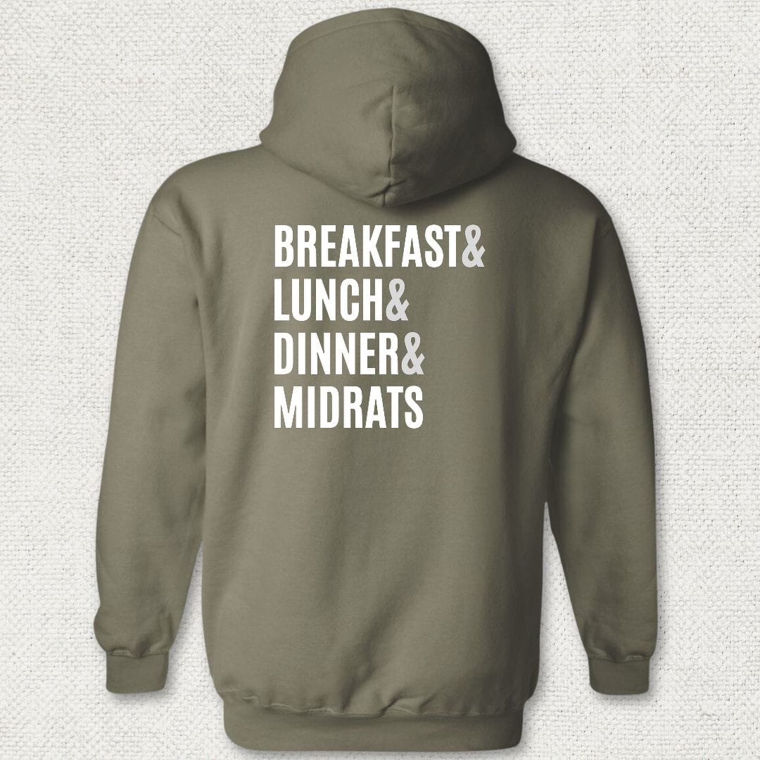 NavyHumor Hoodie Military Green / S Navy Meals Hoodie