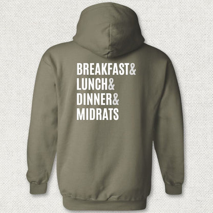 NavyHumor Hoodie Military Green / S Navy Meals Hoodie