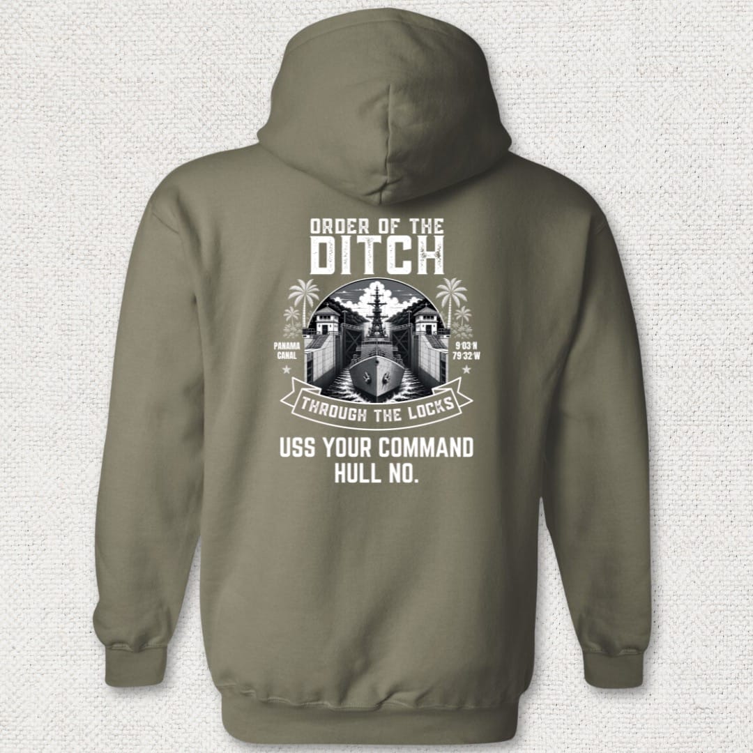 NavyHumor Hoodie Military Green / S Order of the Ditch - Add Your Command Hoodie