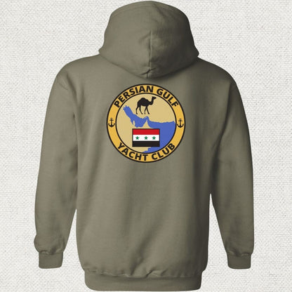 NavyHumor Hoodie Military Green / S Persian Gulf Yacht Club Hoodie