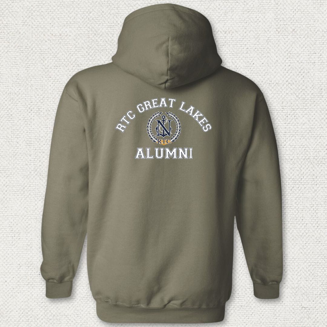 NavyHumor Hoodie Military Green / S RTC Great Lakes Alumni Hoodie
