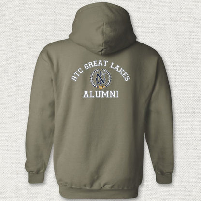 NavyHumor Hoodie Military Green / S RTC Great Lakes Alumni Hoodie