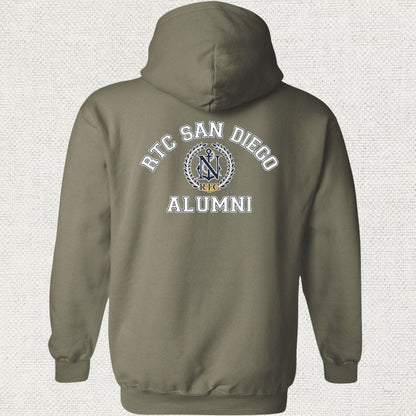 NavyHumor Hoodie Military Green / S RTC San Diego Alumni Hoodie