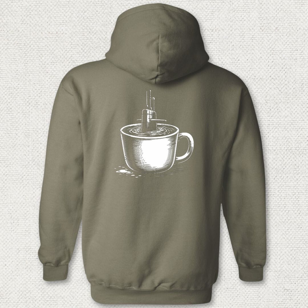 NavyHumor Hoodie Military Green / S Sub In A Cup Hoodie