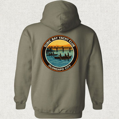 NavyHumor Hoodie Military Green / S Subic Bay Yacht Club Hoodie