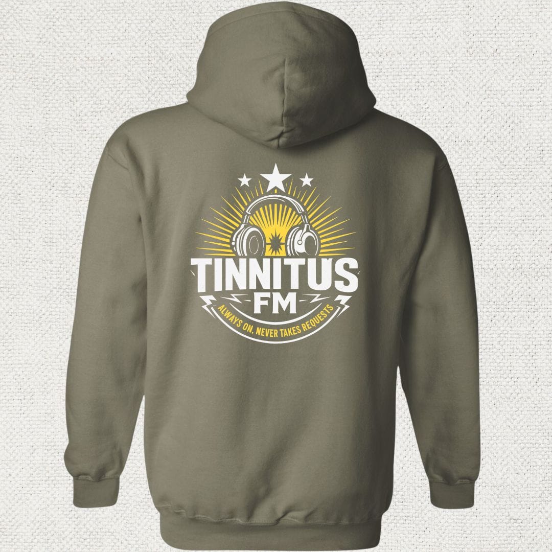 NavyHumor Hoodie Military Green / S Tinnitus FM Hoodie