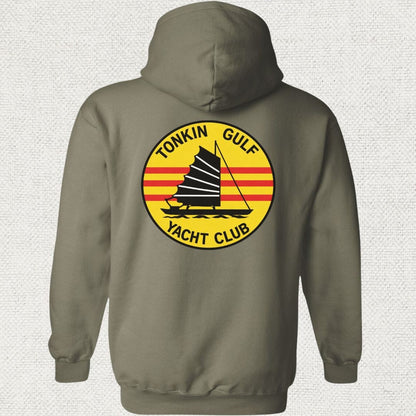NavyHumor Hoodie Military Green / S Tonkin Gulf Yacht Club Hoodie