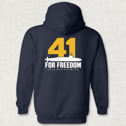 NavyHumor Hoodie Navy / S 41 For Freedom Hoodie