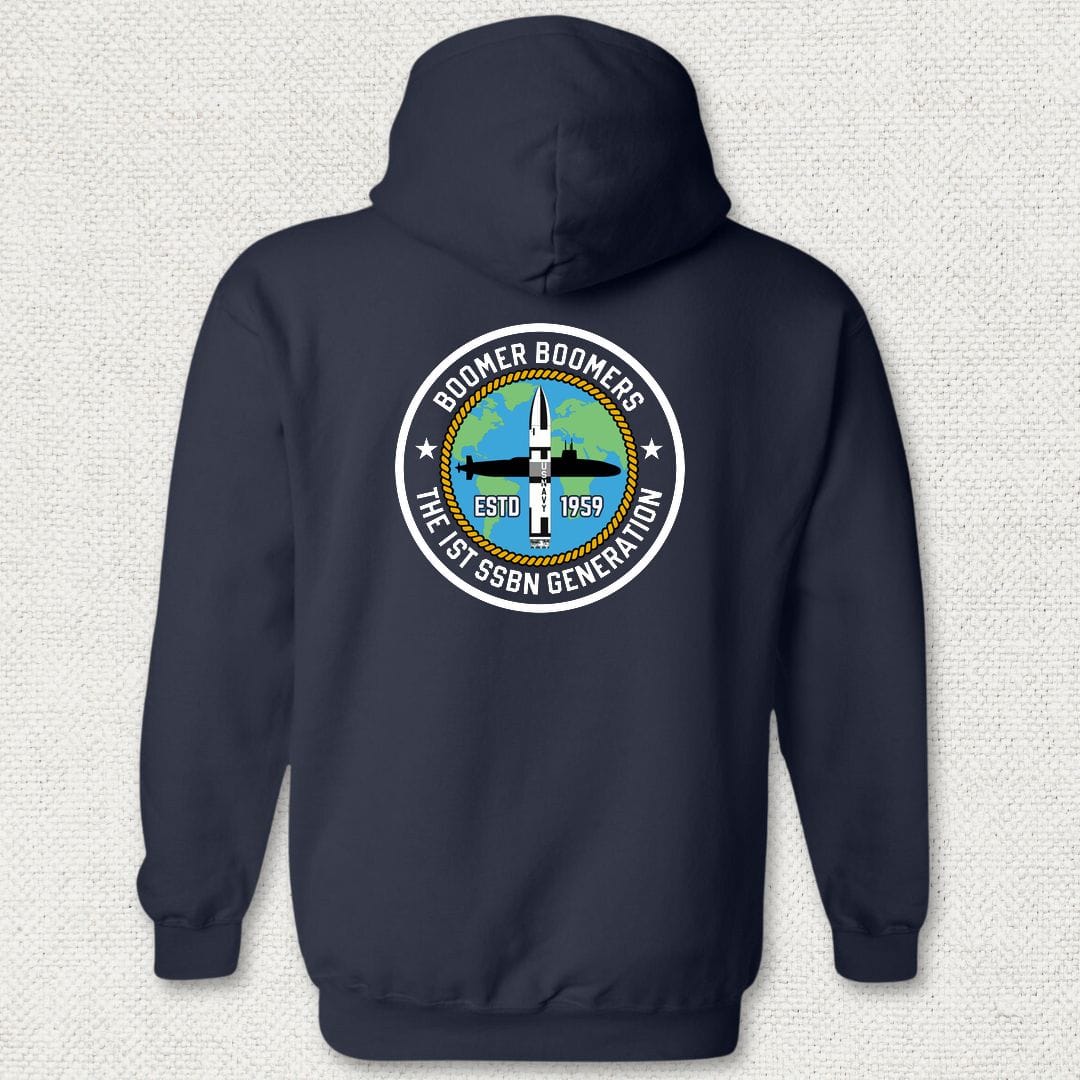 NavyHumor Hoodie Navy / S Boomer Boomers Hoodie