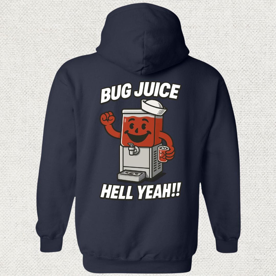 NavyHumor Hoodie Navy / S Bug Juice - Hell Yeah! Hoodie