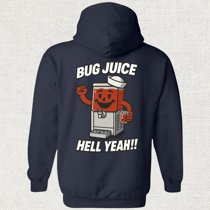 NavyHumor Hoodie Navy / S Bug Juice - Hell Yeah! Hoodie