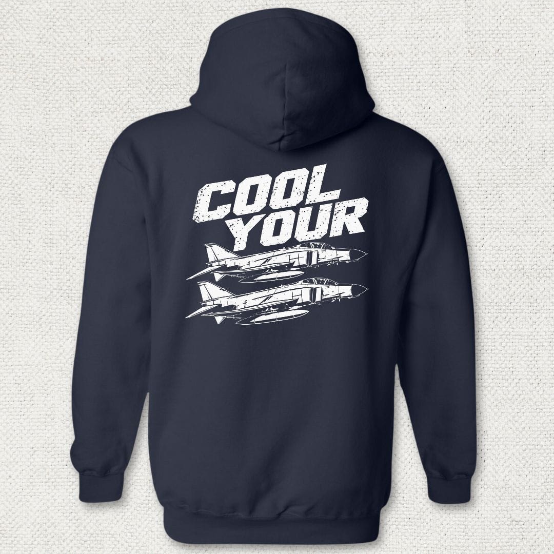 NavyHumor Hoodie Navy / S Cool Your Jets Hoodie
