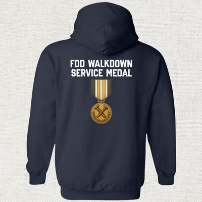 FOD Walkdown Service Medal Hoodie