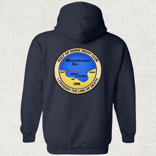 NavyHumor Hoodie Navy / S Gulf Of Sidra Yacht Club Hoodie