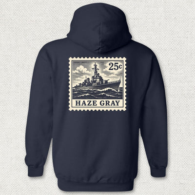 Haze Gray Stamp Hoodie