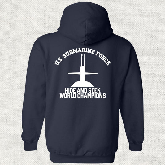 NavyHumor Hoodie Navy / S Hide & Seek Champions Hoodie