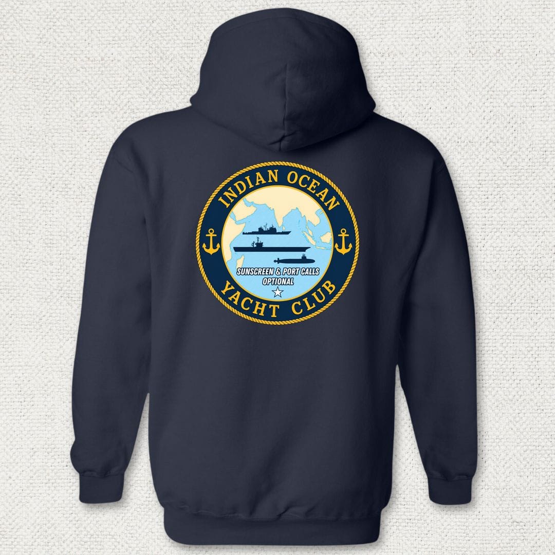 NavyHumor Hoodie Navy / S Indian Ocean Yacht Club Hoodie