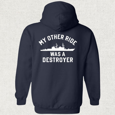 My Other Ride Was A Destroyer (Spruance-Class) Hoodie