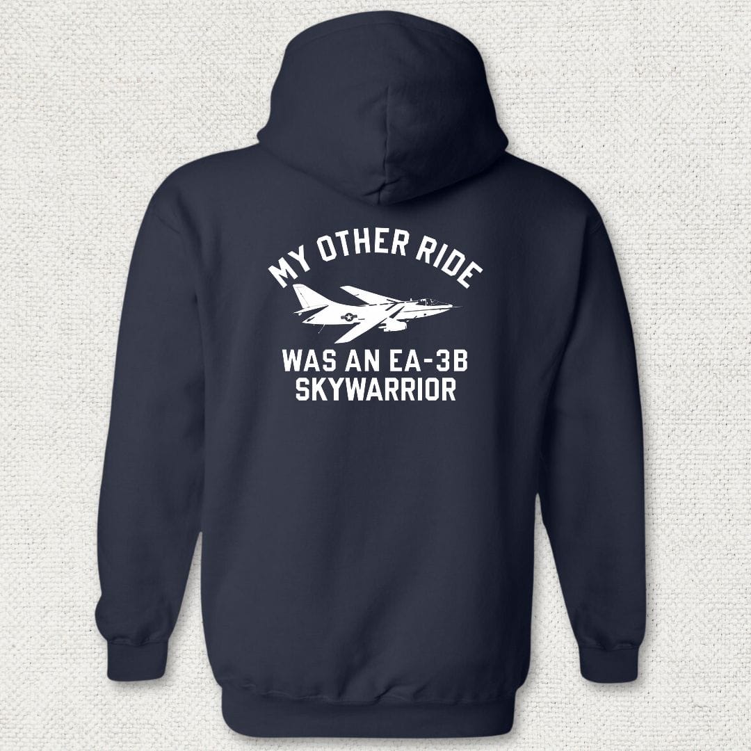 NavyHumor Hoodie Navy / S My Other Ride Was An EA-3B Skywarrior Hoodie