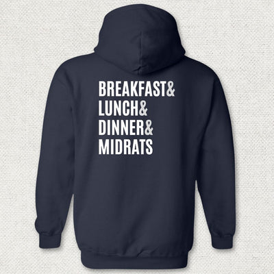Navy Meals Hoodie