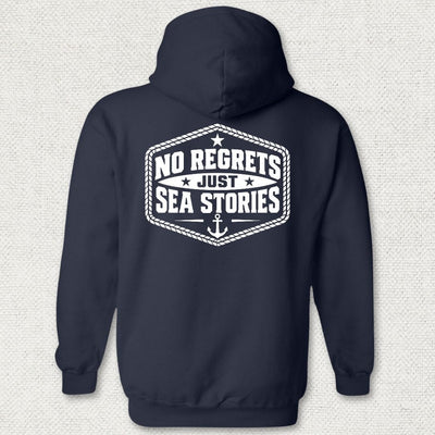 No Regrets, Just Sea Stories Hoodie