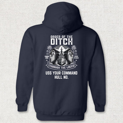 NavyHumor Hoodie Navy / S Order of the Ditch - Add Your Command Hoodie