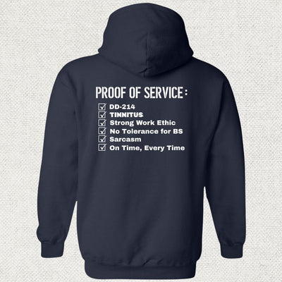Proof of Service Checklist Hoodie