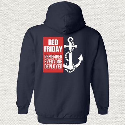 R.E.D. Friday Banner/Anchor Hoodie