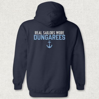 Real Sailors Wore Dungarees Hoodie
