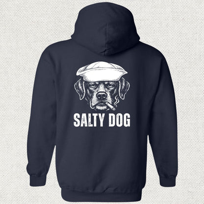 NavyHumor Hoodie Navy / S Salty Dog Hoodie