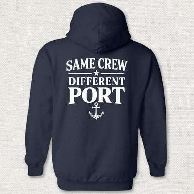 Same Crew, Different Port Hoodie