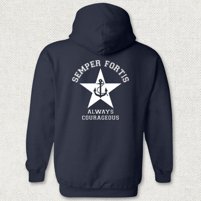 Semper Fortis (Star & Anchor) Hoodie