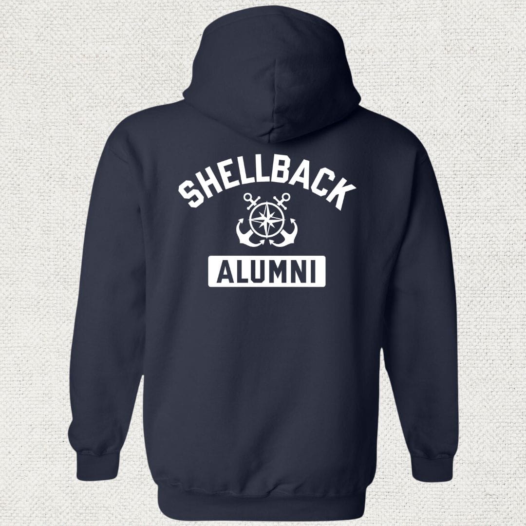 NavyHumor Hoodie Navy / S Shellback Alumni Hoodie