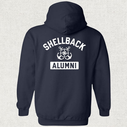 NavyHumor Hoodie Navy / S Shellback Alumni Hoodie