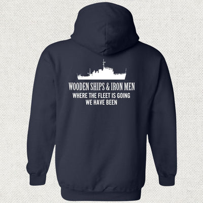 Wooden Ships and Iron Men Hoodie
