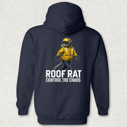 NavyHumor Hoodie Navy / S Yellow Roof Rat Hoodie