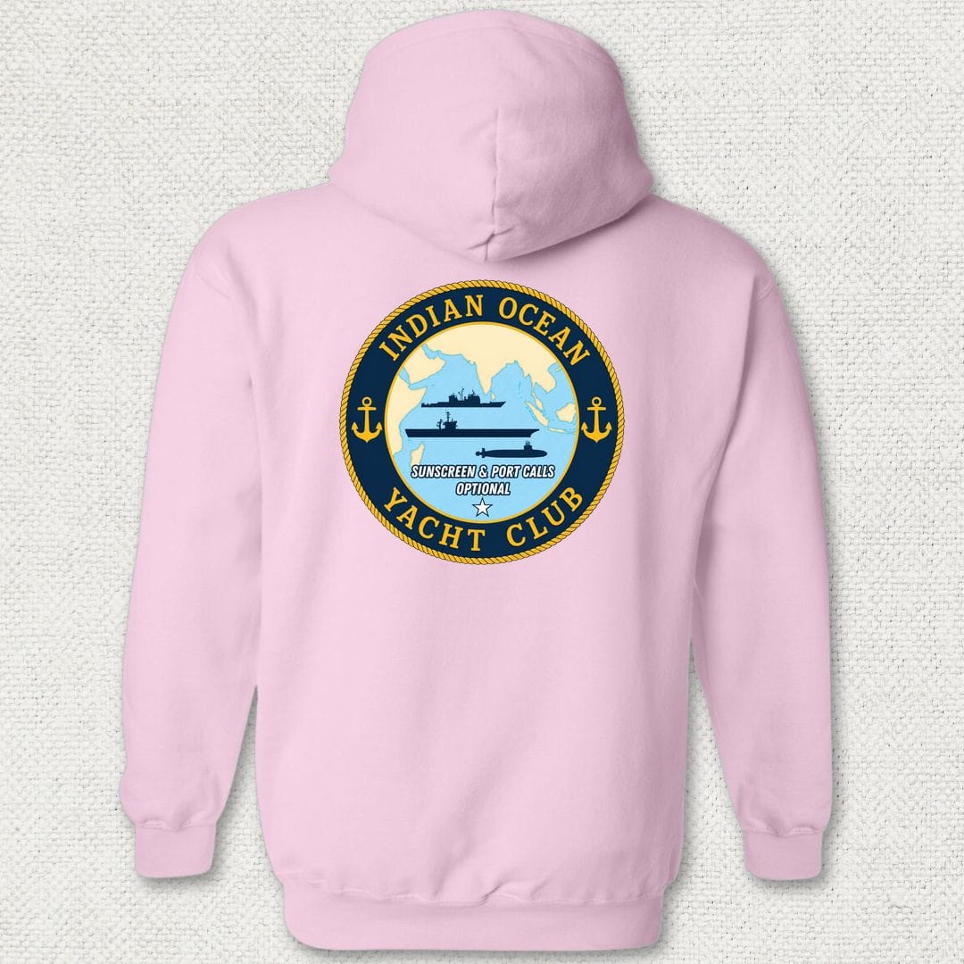 NavyHumor Hoodie Pink / S Indian Ocean Yacht Club Hoodie