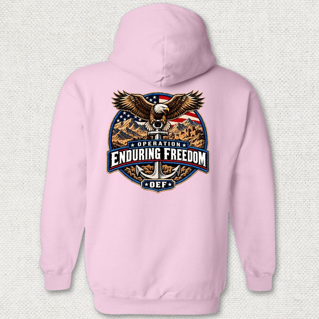 NavyHumor Hoodie Pink / S Operation Enduring Freedom Hoodie