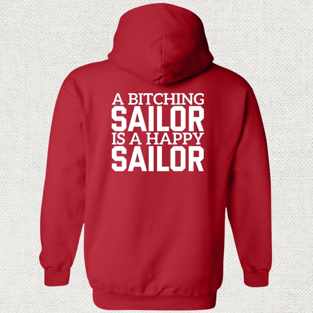 NavyHumor Hoodie Red / S A Bitching Sailor Hoodie