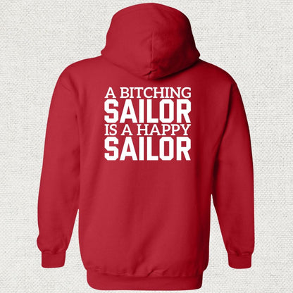 NavyHumor Hoodie Red / S A Bitching Sailor Hoodie
