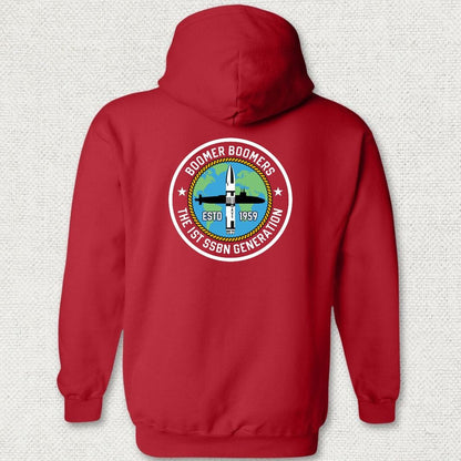 NavyHumor Hoodie Red / S Boomer Boomers Hoodie