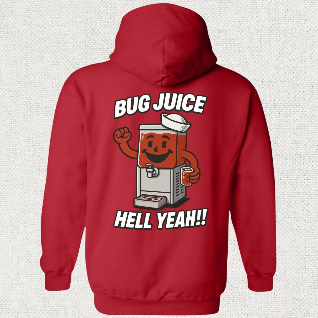 NavyHumor Hoodie Red / S Bug Juice - Hell Yeah! Hoodie