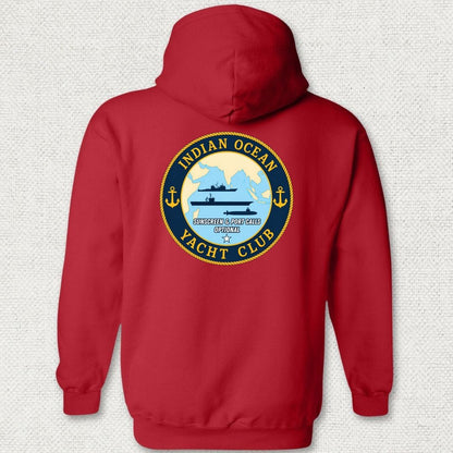 NavyHumor Hoodie Red / S Indian Ocean Yacht Club Hoodie