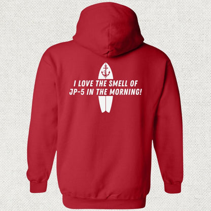 NavyHumor Hoodie Red / S JP-5 In The Morning Hoodie